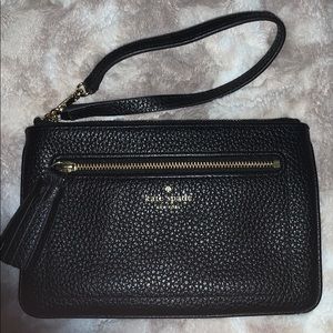 Authentic Kate Spade Black Wristlet